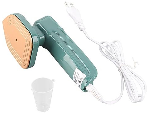 Mini Ferro da Stiro Portatile Leggero, Durevole Ed Efficiente per Viaggi, Casa, Ufficio, Presa Europea 220 V