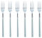 NOVASTYL - Lot 6 fourchettes table colorama 21cm en acier inoxydable gris - 5014135