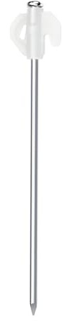 Culinavog Ankare Pickets, 14 st 21 cm Camping Tält Tillbehör, Metallgardinkrokar, Utomhus Stål Gardinpinnar, Platt Huvud Molerade Naglar för Hård Mark, Trä
