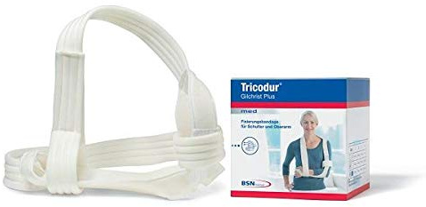 Schulterbandage Tricodur Gilchrist Plus, Farbe weiß, Größe S