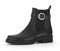 Gabor Damen Chelsea Boots, Frauen Stiefeletten,Wechselfußbett,Best Fitting,Winterstiefeletten,Winterschuhe,Stiefel,schwarz/Gold,40.5 EU / 7 UK