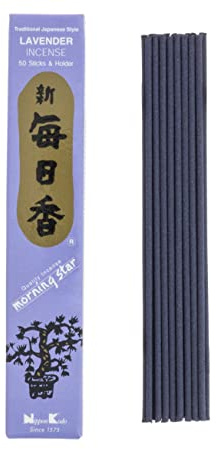 Nippon Kodo Co. Set of 50 Lavender Incense Sticks - 15 ml
