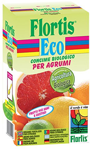 Flortis 1110641 Concime Organo Minerale Biologico Agrumi, 1000 g, 7.5x13.5x24 cm