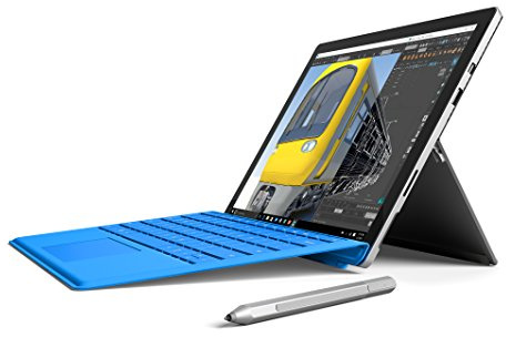 Microsoft Surface Pro 4; 256 GB, 8 GB RAM, Intel Core i5 (Renewed)