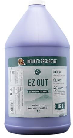 Natures Specialties Ez Out Shampoo for Pets 3.8 Litre