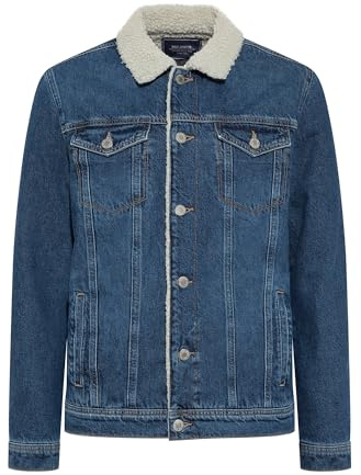 Mavi AARON Basic - Giacca in jeans da uomo, Indaco Vintage Comfort, L