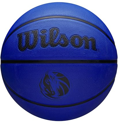 Wilson Balón NBA Team Tribute Solid, Costuras Profesionales, Estabilidad y Cubierta de Rendimiento, Juego al Aire Libre, Todas Las Superficies, Equipo: Miami Heat, Color: Verde, Talla: 5