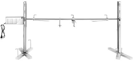 Kendane BBQ Rotisserie Grill, Electric Automatic Grill Stainless Steel Rotisserie Grill Barbecue Rotisseries 40kg Spit Roast Hog Roaster Machine Rotisserie Pig Chicken Grill