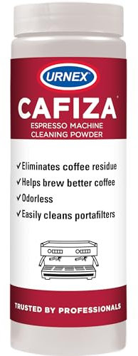 Urnex - Cafiza - Kaffeevollautomat Reinigungspulver - Geruchsneutralisierender Kaffeemaschinenreiniger - 566 g