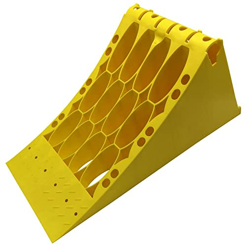 SAMETRUCK Hemmschuh Unterlegkeil Gleitschutz bis 6500Kg 6,5To LKW Anhänger Traktor Auflieger G53 E53