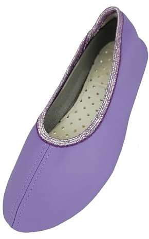 Beck Women's Gymnastics Shoe, Purple, 10
