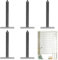 Lot De 5 Ressorts De Suspension,Attache Tablier Volet Roulant,Attache Volet Roulant,Volet Roulant Electrique,Attache Volet Roulant Electrique,Roulants Ressort Pour Stores,Pour Volets Roulants Revêtus