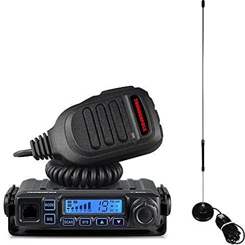 CB Radio Kit | Thunderpole T-600 + Apollo Mag Aerial | 12v AM/FM CB Radio & Antenna Bundle Pack