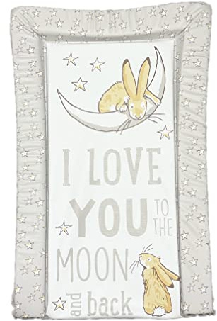 Obaby Guess How Much I Love You Changing Mat - to The Moon and Back, Grey