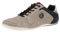 bugatti Herren Casual Sneaker mit Flexibler Sohle, Schnürschuh mit Memory Foam, Elastische Schnürsenkel, Taupe, 46 EU