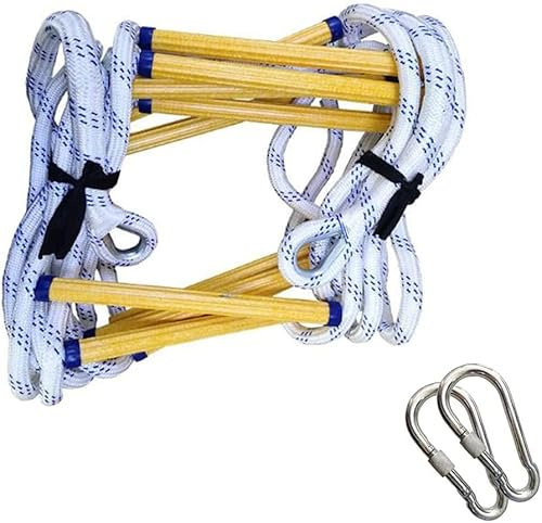 Échelle De Corde De Sauvetage D'évacuation Échelle Échelle de Corde Échelle de Secours Échelle en résine résistante à l'usure Échelle de Formation Échelle d'ingénierie Domestique Échelle de Sauvetage