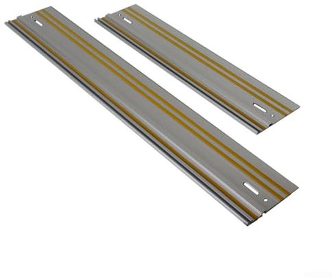 Oniissy Set di binari di guida per sega,Rotaie guidate estruse in alluminio per seghe circolari ripetibili,Per mostrare la funzione del prodotto (connettore della ferrovia di guida)