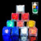 Cuackamily 12 Pezzi Ghiaccio Luminoso, Cubetti Di LED Luminosi Per Bevande, Ice Cube Adatto Set Colorati per Vasca da Bagno, Sensore Liquido Divertente per Bambini Compleanni Regalo Giorno di Natale