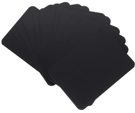Uonlytech 12 pièces Étiquettes Prix Réinscriptibles pour Fruits et Légumes Supports Métalliques Noirs pour Affichage des Prix Magasin Pratiques et Réutilisables pour et Commerce