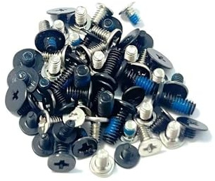 ZAHARA Skruvsats komplett set med skruvar för bärbar dator för DELL XPS 15 9500 P91F P91F001 Notebook Screw Set