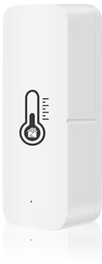QUXVUIS Tuya Télécommande Électronique Température Humidité Capteur Cave À Vin Thermomètre Hygromètre Détecteur sans Fil, Zigbee