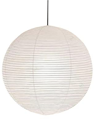 perfk Pantalla de Papel Redonda de Estilo japonés, Piezas de Repuesto, Accesorios de iluminación, Pantalla de lámpara para Restaurante, hogar, Granja,
