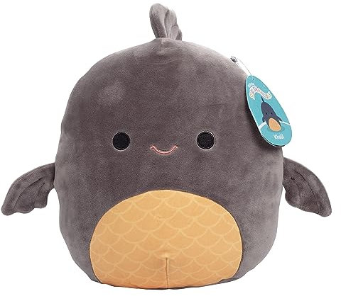 Squishmallows Original 10 Inch Khalil The Koi Fish - Official Jazwares Plush - Soft, Cuddly Collectible Fishy Sea Ocean Pond Aquatic Stuffed Animal Toy - Gift for Boys, Girls, & Kids