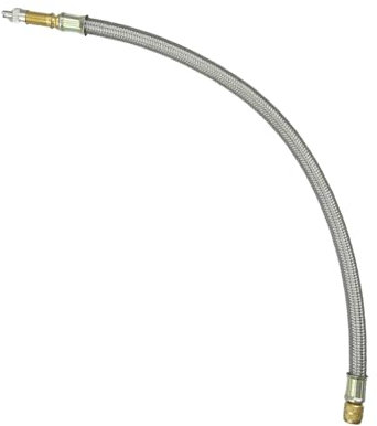 posionks 350mm Prolunga Valvola Pneumatici Valvola Flessibile per Pneumatici Adattatore Estensione Valvola Set Tubo Gonfiaggio Pneumatici Adatto a Tutti i Pneumatici con valvole Standard Auto,Moto