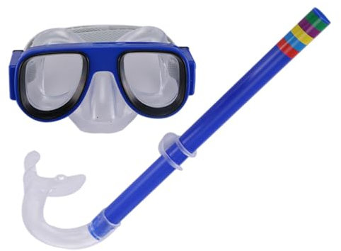 Schnorchelset Kinder - Taucherbrille Mit Nase, Taucherbrille Kinder Mit Schnorchel Anti Leck Anti Fog HD Tauchmasken Dry Schnorchel Für Jungen Mädchen,tauchen Zubehör,