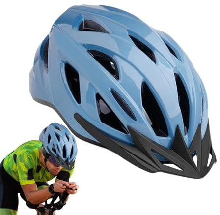 Fahrradhelm Für Straßenradsport - Sporthelm | Verstellbarer Kopfschutz Mit Kinnriemen Belüftungssystem Für Damen Herren Outdoor Alltag