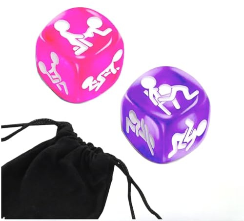 AJOHBM Dados Poliedricos + Juego de 2 Dados Poliedricos Oscuros Bolsa de Almacenamiento Portátil Juegos de Mesa-5D23Y9