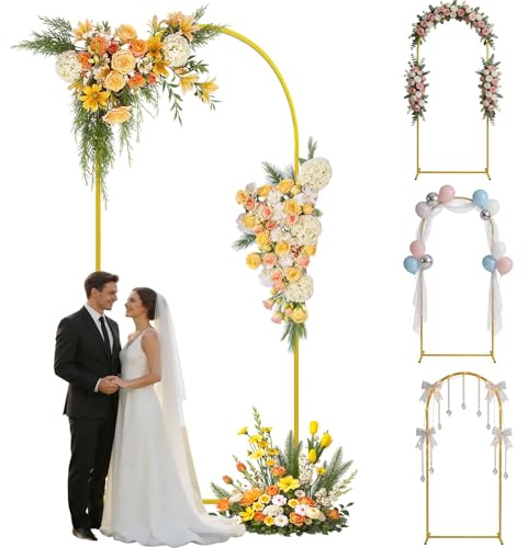 1,8M Supporto per Fondale ad Arco, Matrimonio Arco Per Palloncini In Metallo Cornice Per Arcos Per Matrimonio Per Decorazioni Per Feste Di Compleanno