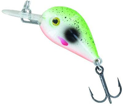 Jenzi Wobbler Trouty sinkend 2,5 g 3 cm Farbe E Grün-Orange