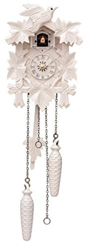 Engstler Quartz Cuckoo Clock 5-Leaves, Bird EN 522/23 Q