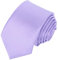 Beaface Ties for Men 2 Ties Mens Ties Solid Color Wedding Business Neckties 5cm (Light Purple)