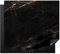 KitchenYeah© Herdabdeckplatte Einteilig Abdeckplatten Cerankochfeld Abdeckung Ceranfeld Herdplattenabdeckung Induktionsmatte Marmor - Schwarz - Gold - Massiv - Chic - Design - 60x52 cm