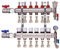 Kudos-Trading 6 Port Underfloor Heating Manifold Efficient Heating Solution for Your Home Maximize Comfort Save Energy Sturdy Design Suitable for Water-Based Radiant Floor Heating Systems