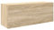 vidaXL Bad-Wandschrank Sonoma-Eiche 80x25x30 cm Holzwerkstoff, Bad-Hängeschrank, Hängeschrank Badezimmer, Wand-Badschrank, Hängeschrank Bad