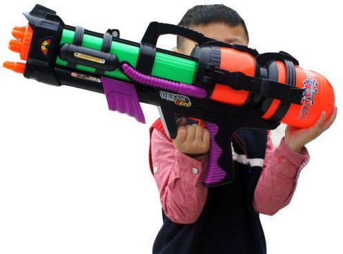 TEKBOX 23 Large Water Gun Pump Action Super Soaker Sprayer Outdoor Beach Garden Toy