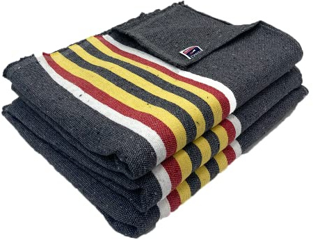 Lnt France - Lot de 3 Couvertures Epaisses de Protections de Meubles pour le Déménagement, Transport et Stockage- 150 x 200 cm - 410 gr/m² - couverture 100% Textile Recyclé