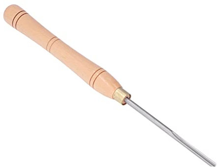 Sgorbie a Scodella per Tornitura del Legno, Utensili per Tornitura del Legno per Tornio HHS Utensile per Tornitura con Lama Ad Interno Piccolo Tornio per Legno Scalpello
