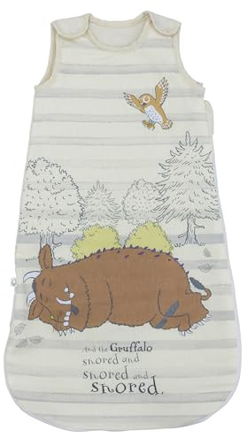Character World Official Gruffalo Baby Sleeping Bag 0-6 Months 100% Cotton 2.5 TOG Toddler Wearable Sleep Sack