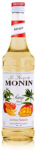 MONIN Sirop de Mangue pour Vin, Tiki, Limonade et Eau Plate - Arômes Naturels - 70cl