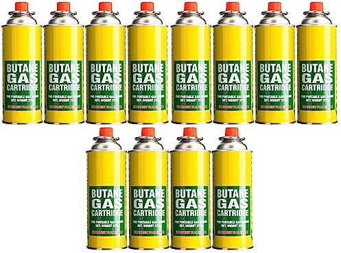 12×Universal Butane Gas Can Bottle Canister BBQ Portable Stove Cookers Cooker Grill Weed Burner Blow Torch