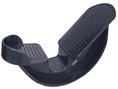 harayaa Herramienta de Estiramiento de Pantorrilla Basculante, Yoga Portátil, Mejora La Flexibilidad, Equipo de Entrenamiento, Tabla de Estiramiento para Uso, Negro