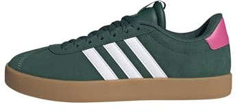 adidas Women's VL Court 3.0 Shoes, Collegiate Green/Cloud White/Pulse Magenta, 7.5 UK