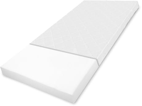 Matratze Kinderbett Mattress 60x120 cm Kindermatratze für Babybett Reisebett Beistellbett und Gitterbett Kinderbettmatratze Bettmatratze für Baby und Kinder 60 x 120