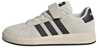 adidas Unisex Kinder Grand Court 00s Shoes Children, Wonder White/Core Black/Wonder White, 30 1/2 EU