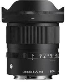 SIGMA Objectif 12mm f/1.4 DC Contemporary compatibile con Canon RF-S