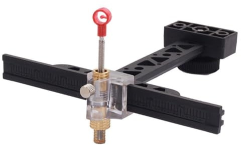 Support léger et stable en plastique ABS pour arc recourbé standard 18 x 15 x 7 cm 106 g facile à installer pour les débutants